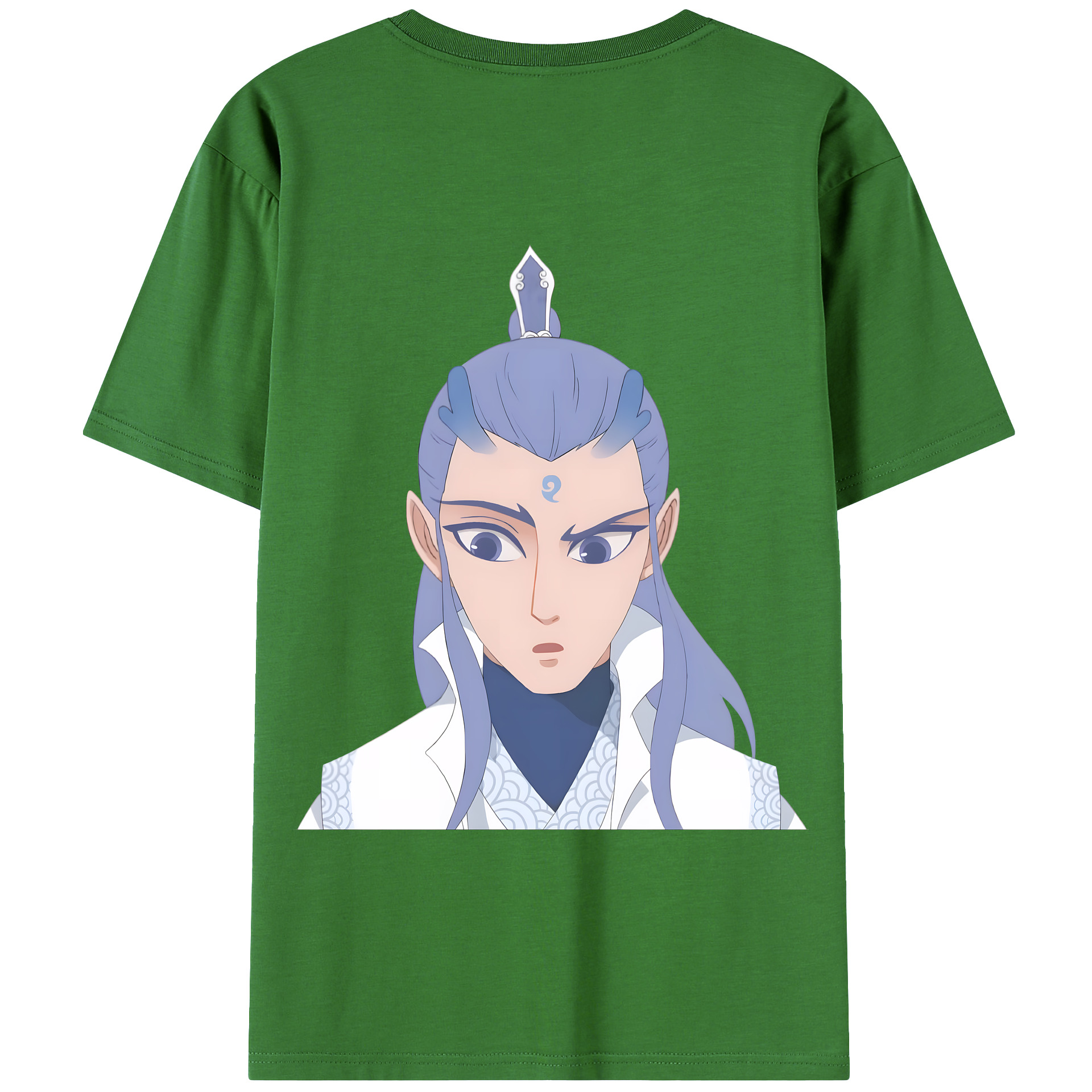 （画像用） Ne Zha 2 ナタ 魔童の大暴れ レディース半袖Tシャツ(バックプリント)